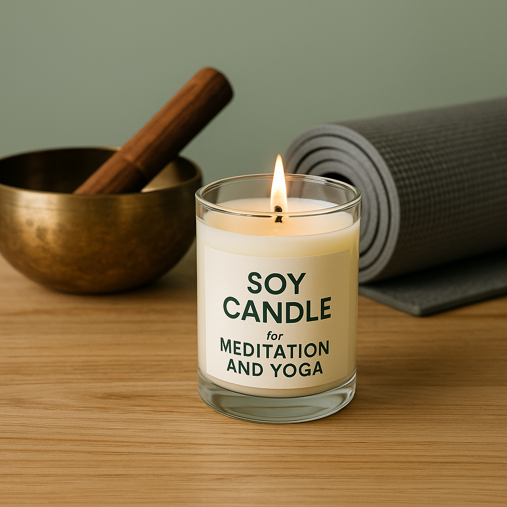 Soy Candles for Meditation and Yoga
