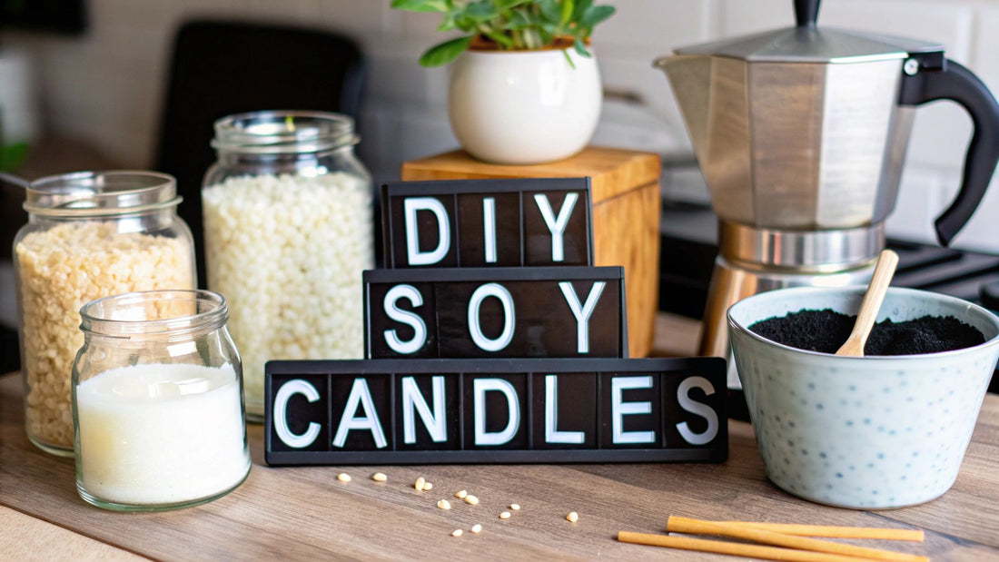 How to Make Candles with Soy Wax at Home