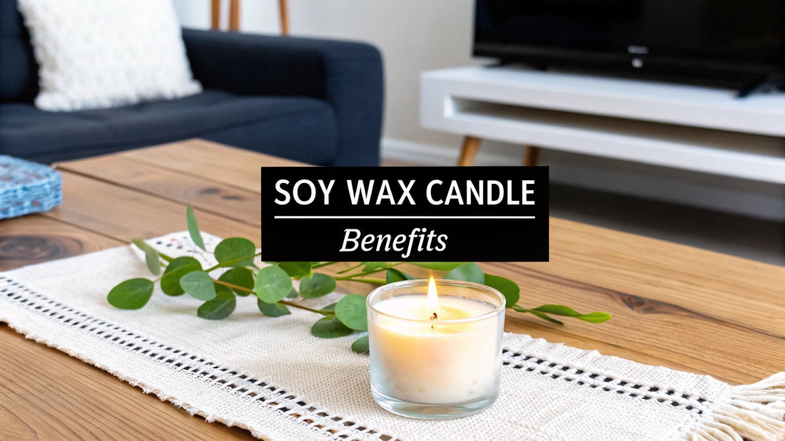 Discover the Top Soy Wax Candle Benefits for Your Home