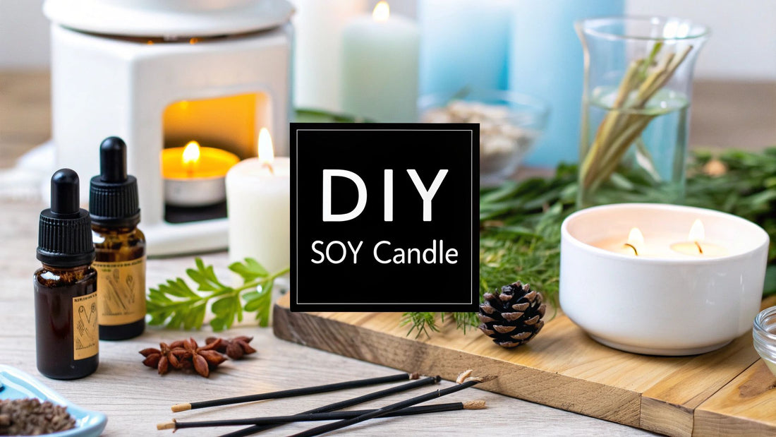 How to Make a Soy Wax Candle: Easy Step-by-Step Guide