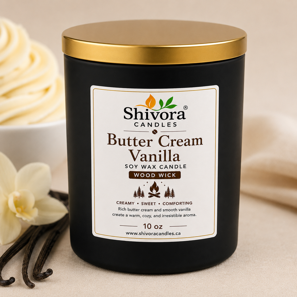 Butter-cream-vanilla-soy-candle-canada-10oz