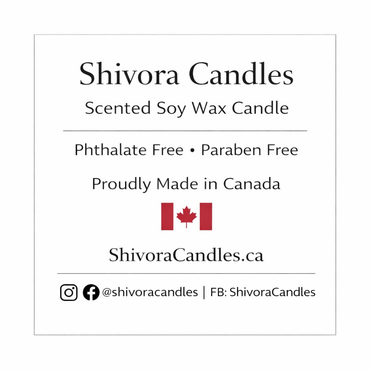 Lily Soy Wax Candle – 8 oz | Clean Soft Floral Candle | Hand-Poured in Canada | Shivora Candles
