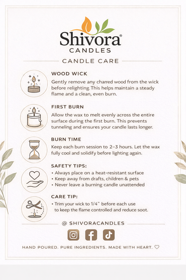 Rose Quartz Soy Candle – 8 oz | Hand-Poured in Canada | Shivora Candles