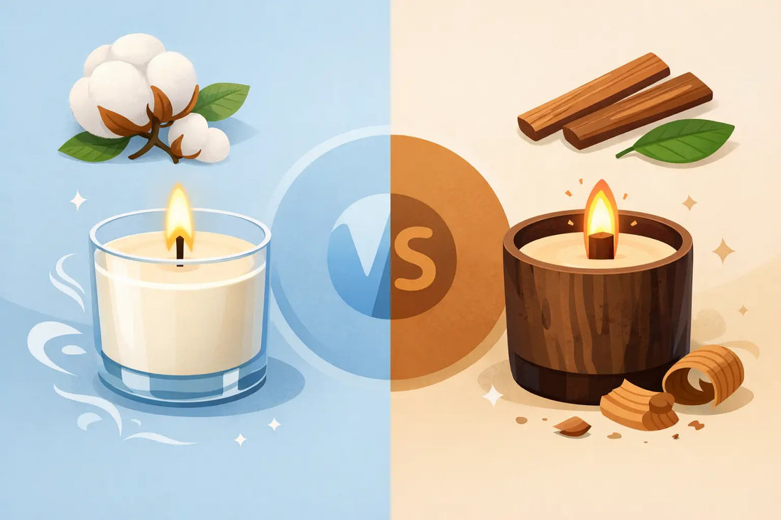 Cotton Wick vs Wood Wick: Which to Choose?