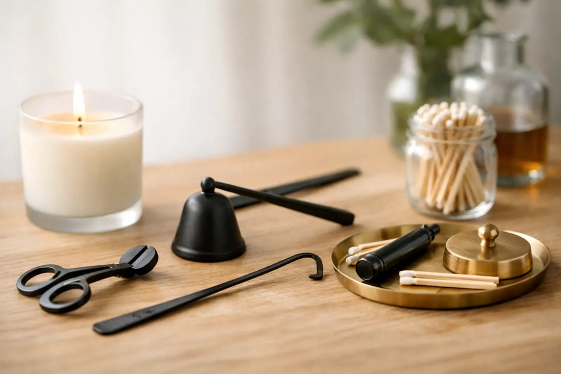 Candle Care Accessories Guide for a Better Burn