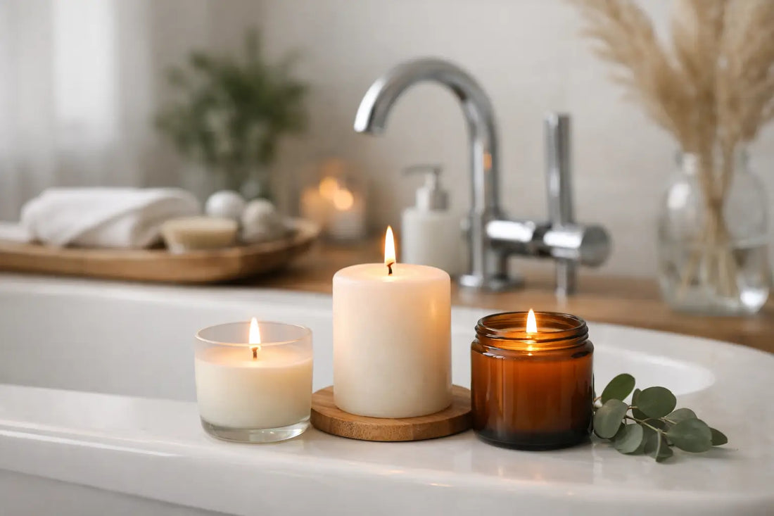 Bathroom Candle Scents for a Calmer Routine
