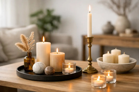 How to Style Candles Tastefully at Home