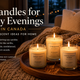 Candles for Cozy Evenings in Canada: Warm Scent Ideas for Home