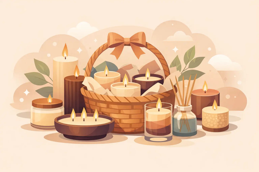 12 Best Candles for Gift Baskets