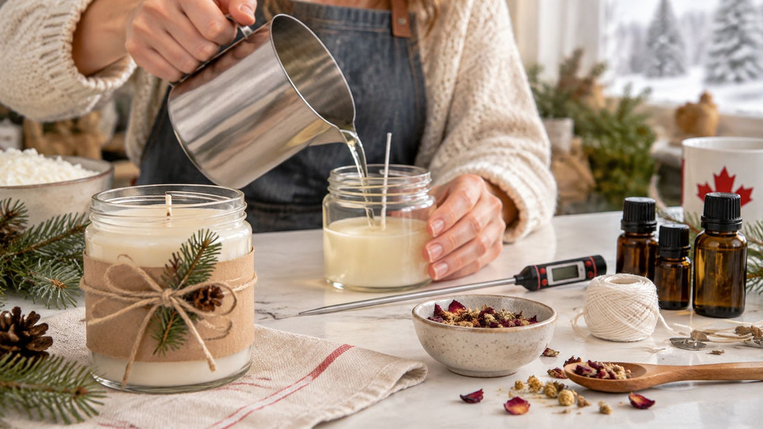 Candle Gift Ideas DIY: Handmade Presents for Canadians
