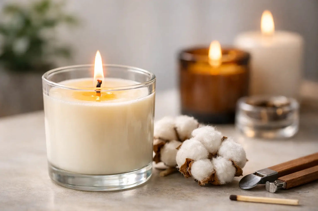 Cotton Wick Candle Guide for a Beautiful Burn