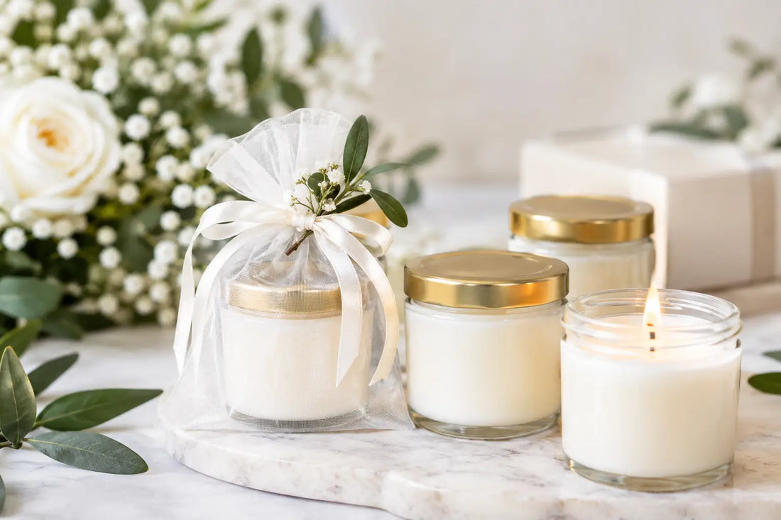 Wedding Favor Candles That Guests Will Keep