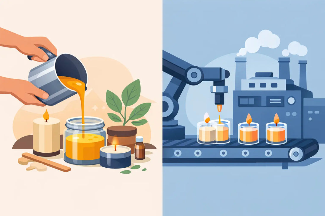 Hand Poured vs Factory Candles: What Wins?