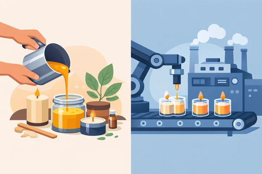 Hand Poured vs Factory Candles: What Wins?