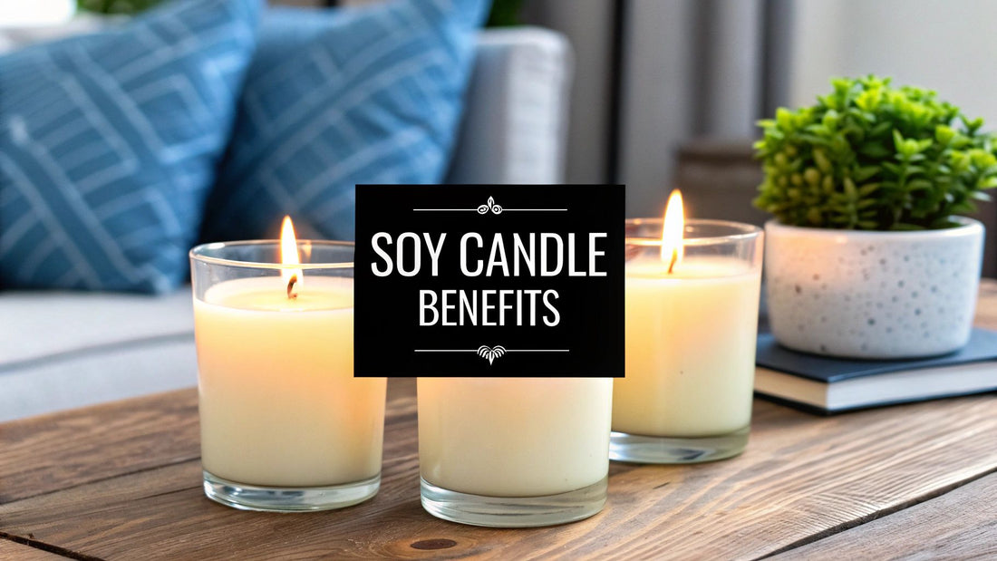 7 Incredible Soy Candle Benefits for Your Home (2025) - Shivora Candles