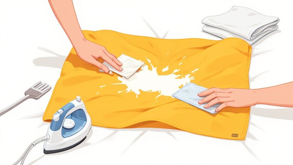 How to Get Candle Wax Out of Clothes