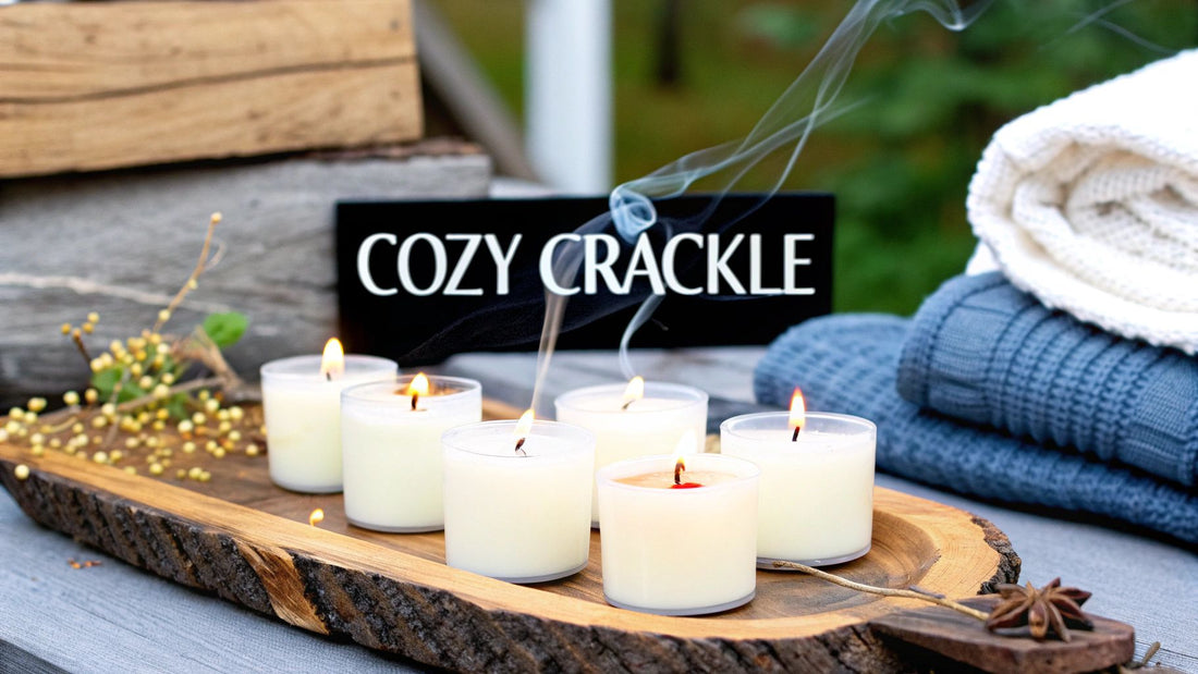 Top 6 Candles That Crackle for Cozy, Relaxing Nights - Shivora Candles