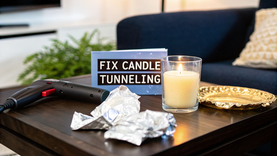 How to Fix Candle Tunneling and Restore Perfect Burns - Shivora Candles