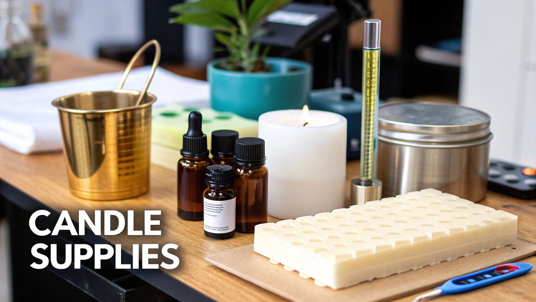 Top Supplies for Making Candles – Get Started Today - Shivora Candles