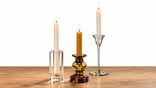 Glass Taper Candle Holders: Styles, Safety, and Care