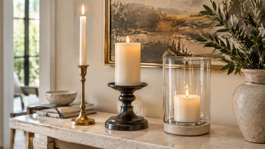 Tall Candle Holders: How to Match Size, Safety and Style