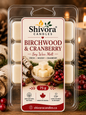 Birchwood and Cranberry soy wax melt, 75g, made in Canada"