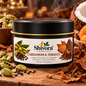 Cardamom and Tobacco 4 oz coconut apricot wax candle hand-poured in Canada by Shivora Candles