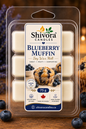 Blueberry Muffin Soy Wax Melt 75 g by Shivora Candles, hand-poured in Ontario, Canada with premium soy wax for a long-lasting blueberry bakery fragrance.
