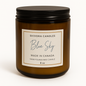 Blue Sky Soy Wax Candle – 8 oz - Shivora Candles