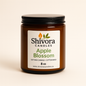 Apple Blossom Soy Wax Candle – 8 oz | Fresh, Floral & Lightly Fruity Scent - Shivora Candles