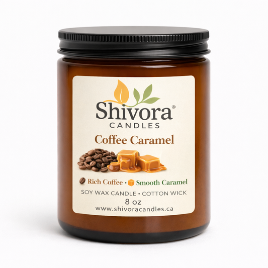 Coffee carmeal soy candle