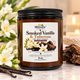 Smoked Vanilla & Tuberose Soy Candle 8 oz – Handmade Soy Candle Made in Canada with Cotton Wick | Shivora Candles