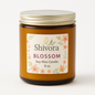 Blossom Soy Candle 8 oz – Handmade Soy Candle Made in Canada with Cotton Wick | Shivora Candles