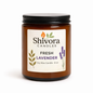 Fresh Lavender 8 oz Soy Candle – Handmade Soy Candle Made in Ontario, Canada with Natural Soy Wax and Cotton Wick | Shivora Candles