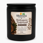 Mahogany Teakwood soy candle hand-poured in Canada by Shivora Candles