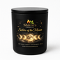 Shivora Sisters of the Moon 10 oz soy candle made in Canada with cotton wick in a matte black jar